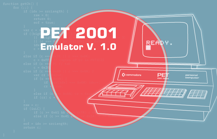 Commodore PET 2001 Emulator V.1.0 Announcement