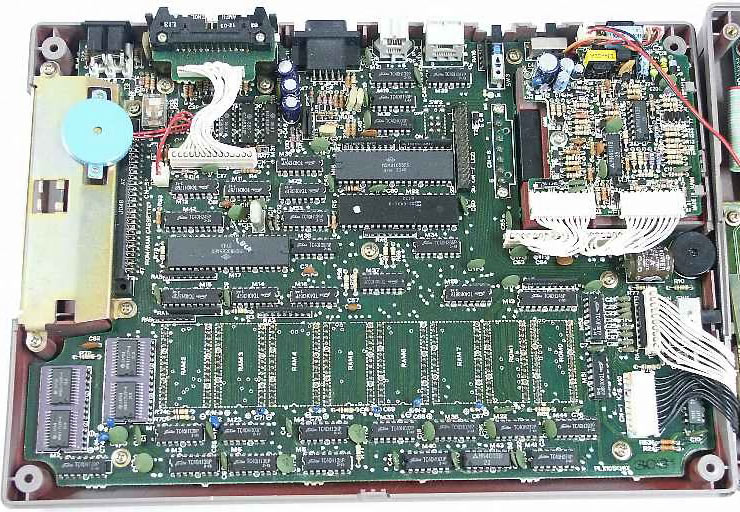 NEC PC-8201 (Japan only), mainboard