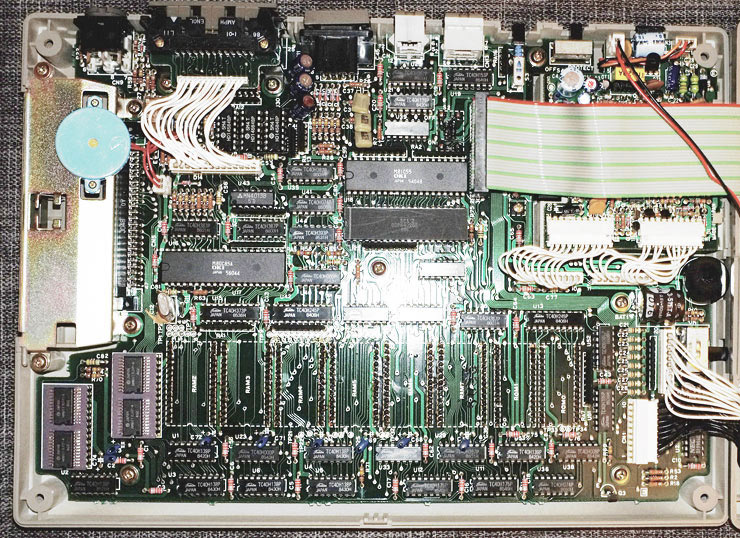 NEC PC-8201A, mainboard