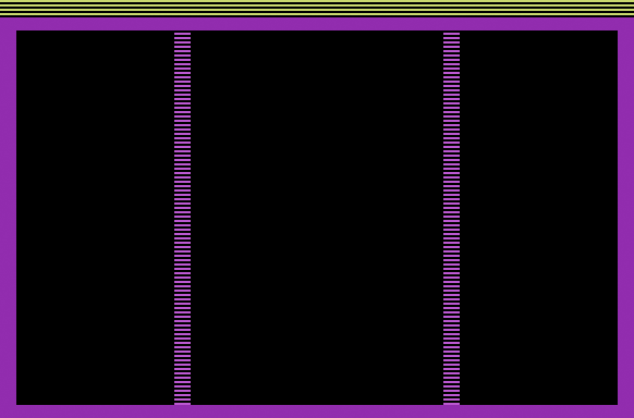 A simple playfield for the Atari 2600