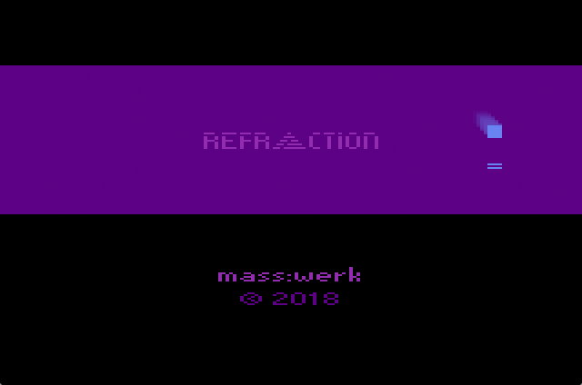 Refraction title screen