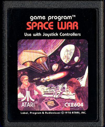 Atari VCS Space War Cartrigde (c) 1978 Atari, Inc.
