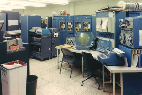 DEC PDP-1 at the Lawrence Livermore National Laboratory, ca. 1964