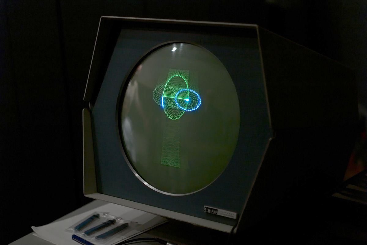 The Minskytron at the Computer History Museum (CHM), photo by Joi Ito.