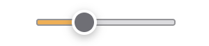 image of the slider element with accent color