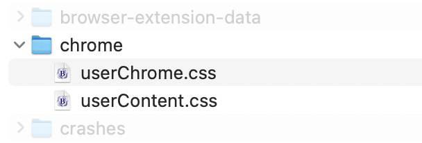 file structure