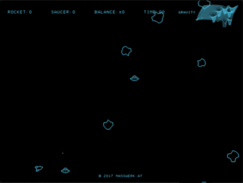 Gravi-o-roids!, screenshot