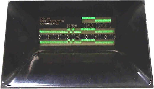 LGP-30 oscilloscope CRT