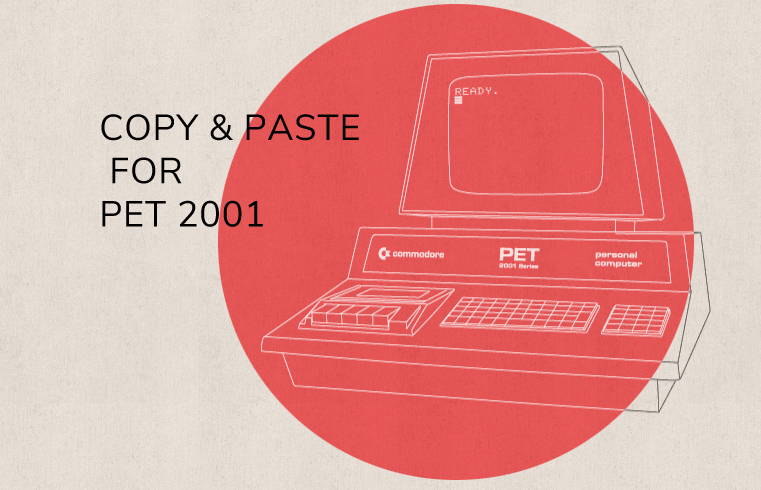 Title: copy & paste for PET 2001 emulator