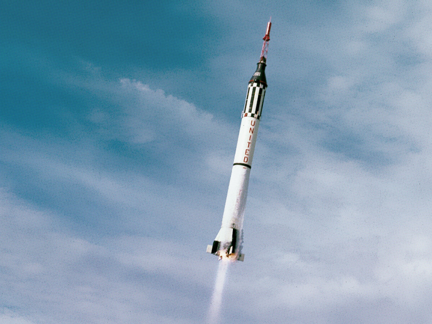 Redstone rocket (NASA, 1961)