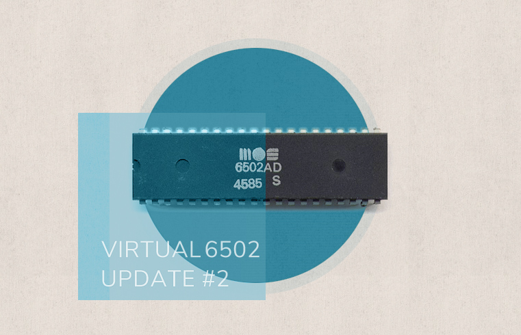 Title illustation: MOS 6502 MPU