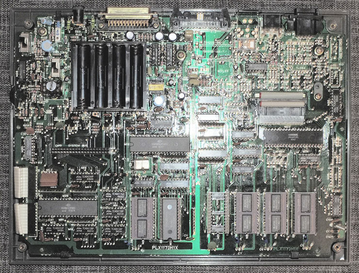 Olivetti M10, mainboard