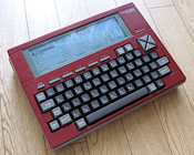 NEC PC-8201 (wine-red)
Image: www.dentaku-museum.com NEC PC-8201 (wine-red)