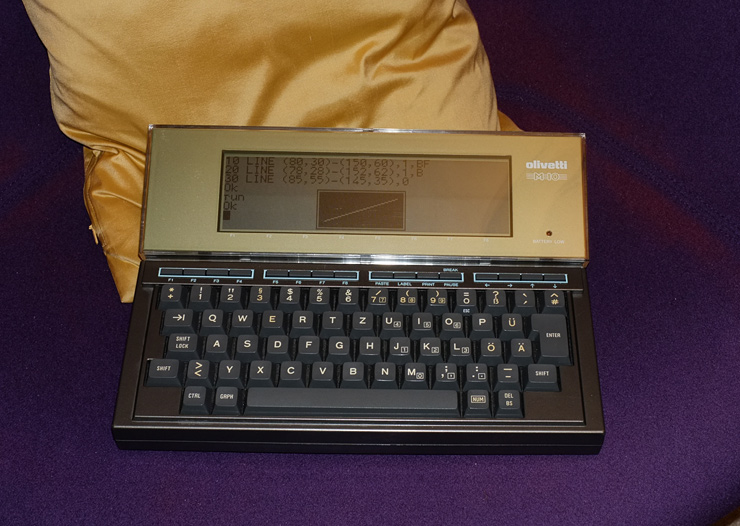 Olivetti M10, LINE command