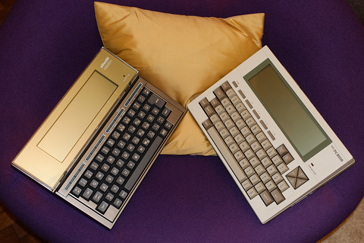 Olivetti M10 and NEC PC-8201A