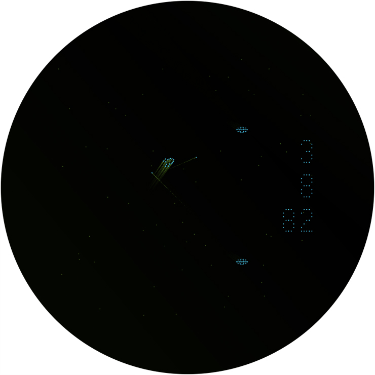 Ironic Computer Space Simulator for the PDP-1 (v.1.0)