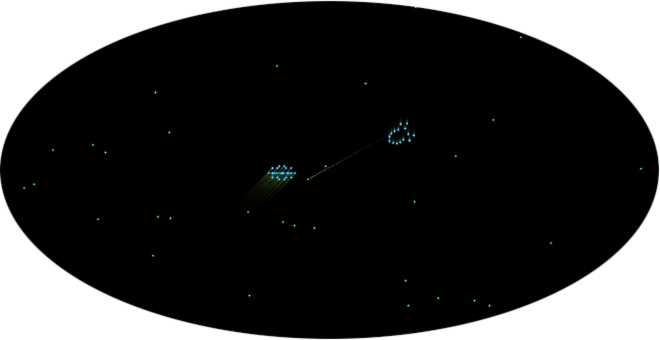 Ironic Computer Space Simulator: Shooting saucer
