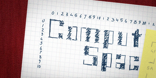 Doing character graphics in the 'good old days' using penicl & quad-ruled paper