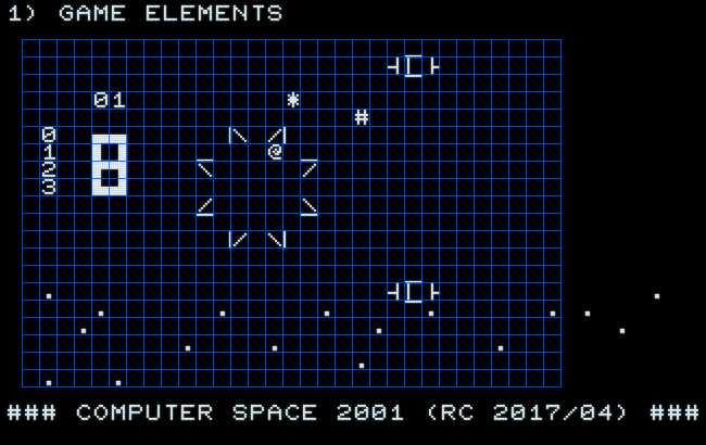 Elements of Personal Computer Space Transactor 2001