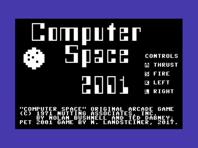 Personal Computer Space Transactor 2001, assembled for the C64