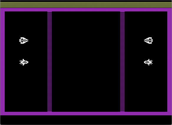 Sprites digits an Atari 2600 game (Refraction)