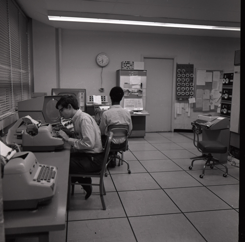 PDP-1 and control boxes at MIT