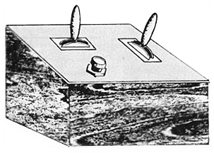 Original Spacewar! control box, MIT 1962 (image: J.M Graetz)