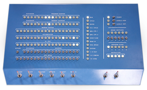 Spacewar! scores displayed at the control console of the DEC PDP-1 (18:3)