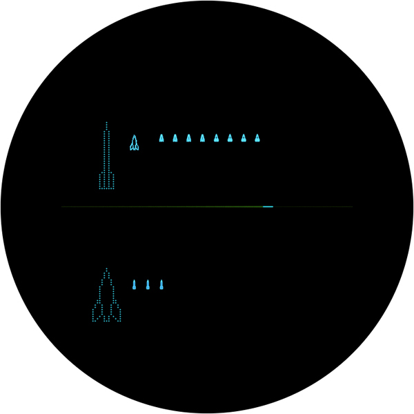 Scoring in Spacewar! 4.3 (Emulation)